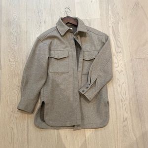 Taupe Shacket